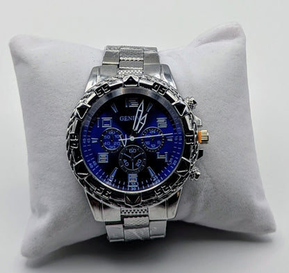 CASIO Men’s Analog-Digital Stainless Steel Watch ⌚✨